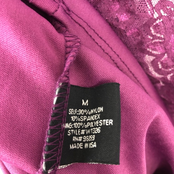 Walter Baker Egglpant Purple Shauna Dress Lace - Picture 4 of 5